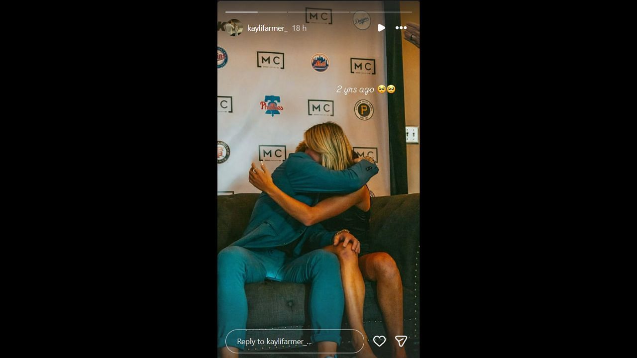 Screenshot of Kayli Farmer's Instagram Story (Image from - Instagram.com/@kaylifarmer_ IG Stories)